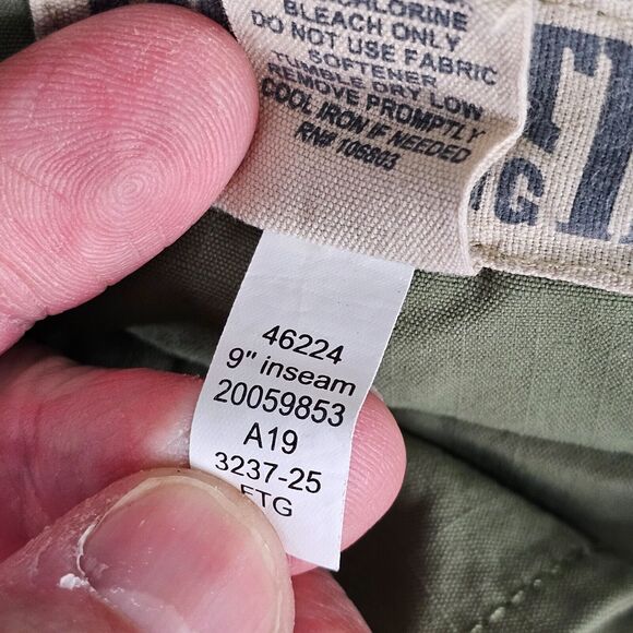 Duluth Trading 40 Cargo Carpenter 9" Shorts 46224 Rip Stop Work Utility Outdoor - Picture 7 of 8